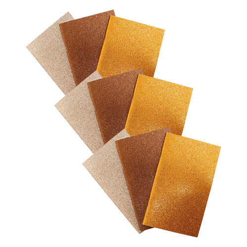 Lvd Notebook Set Of 3 Glitter Glow