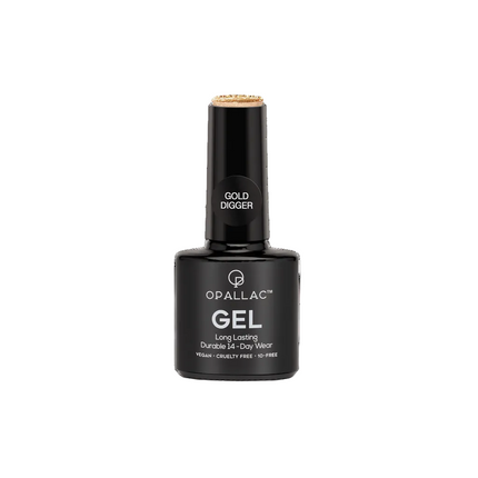 Opallac Glitter Ne Nail Polish Gold Digger