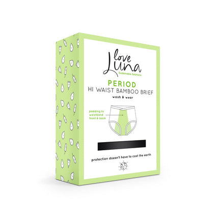 Love Luna Hi Waist Bamboo Brief