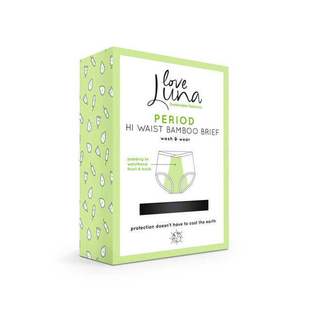 Love Luna Hi Waist Bamboo Brief