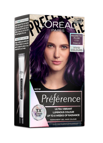 Loreal Paris Preference Magnetic Plum 3.161 Vivid Colours