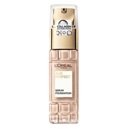 L'Oréal Age Perfect Serum Foundation 150 Cream Beige - OhYouLuckyDuck.com.au