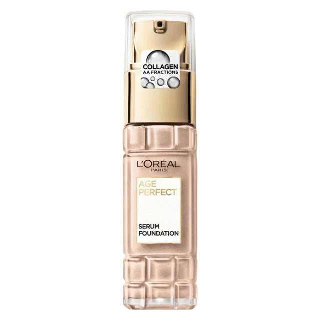 L'Oréal Age Perfect Serum Foundation 150 Cream Beige - OhYouLuckyDuck.com.au