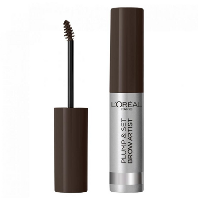L'Oreal Brow Artist Eyebrow Gel Plump and Set Dark Brunette - OhYouLuckyDuck.com.au