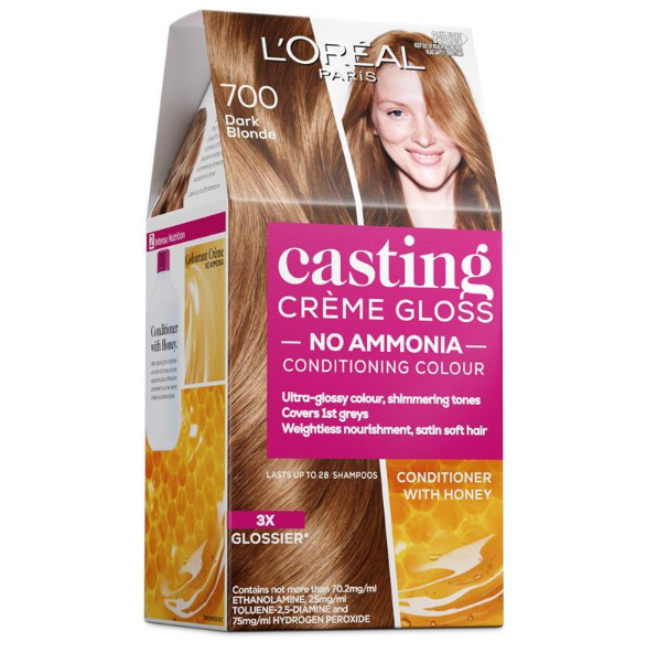 L'Oreal Paris Casting Creme Hair Colour Dark Blonde 700 - OhYouLuckyDuck.com.au