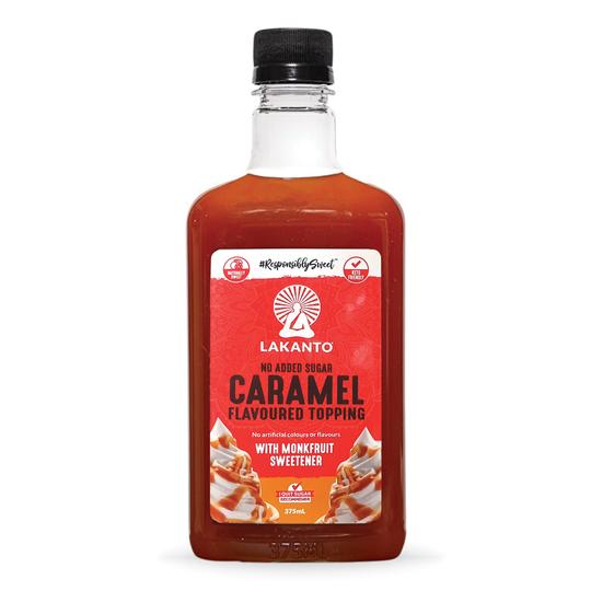 Lakanto Monkfruit Sweetener Caramel Flavoured Topping 375ML