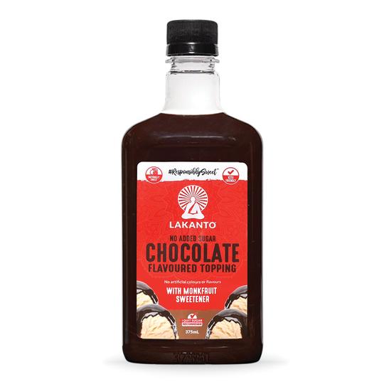 Lakanto Chocolate Flavoured Topping with Monkfruit Sweetener 375ml