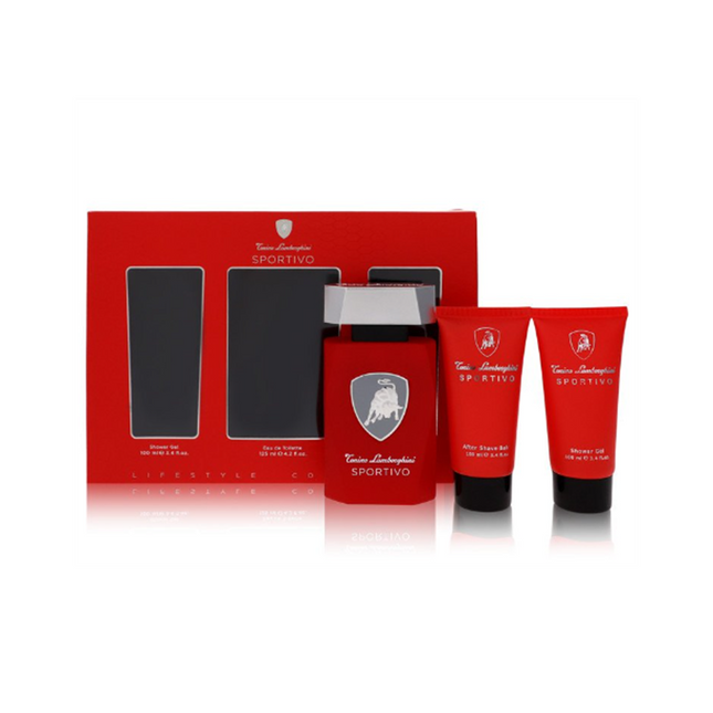 Lamborghini Sportivo 3pc Gift Set - OhYouLuckyDuck.com.au