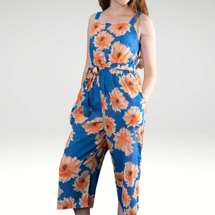 Zoha Online Lara Jumpsuit Blue Citrus