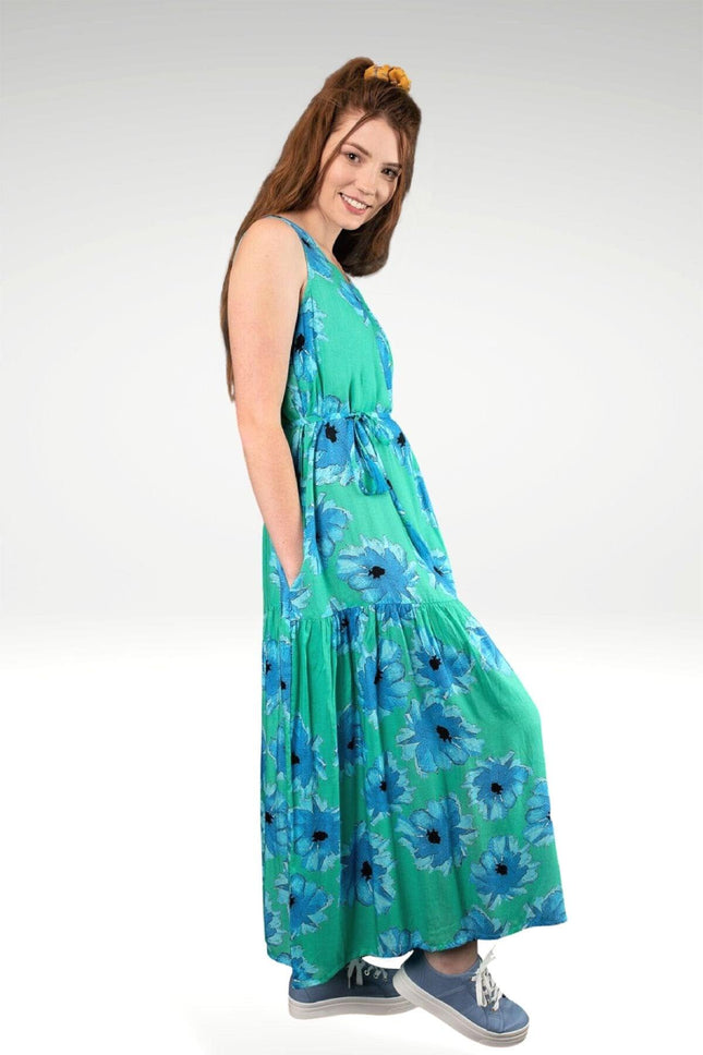 Zoha Online Lara Maxi Dress Mint Blue