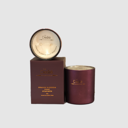 Le Desire Candle - Orange Blossom Lilac - OhYouLuckyDuck.com.au