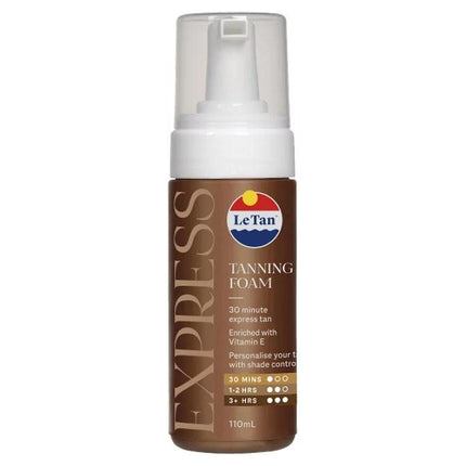 Le Tan Classic Express Foam Tan 110mL - OhYouLuckyDuck.com.au