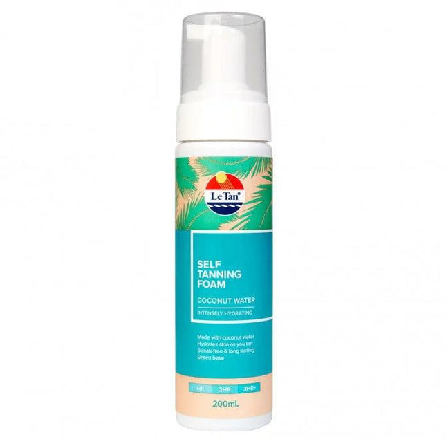 Le Tan Coconut Self Tanning Foam 200mL - OhYouLuckyDuck.com.au