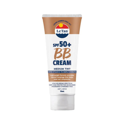Le Tan SPF50+ BB Cream Medium 70mL - OhYouLuckyDuck.com.au