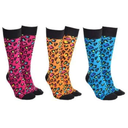 Sock Society Leopard Luxe Crew Socks for Women