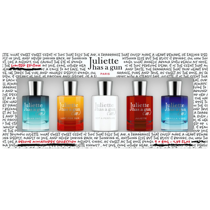 Juliette Has A Gun Deluxe Limited Edition Mini Set 8mL Women's Perfume 5 Pieces