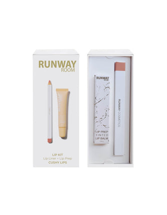 Runway Room Lip Prep + Lip Liner Lip Kit Cushy Lips