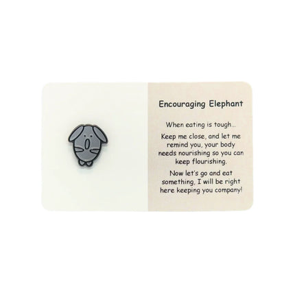 Little Joys Encouraging Elephant Pin