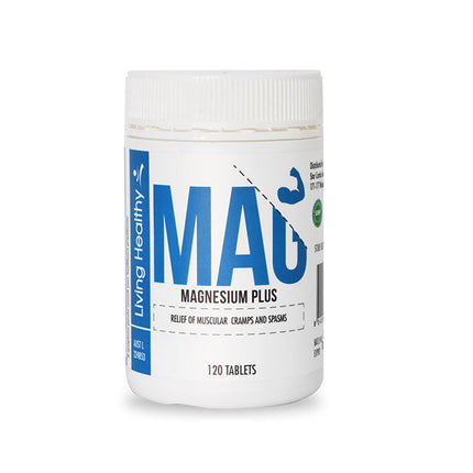 Living Healthy Magnesium Plus Complex Formula 120 Tablets