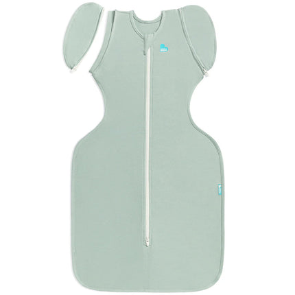 Love To Dream Swaddle Transition Bag 0.2 Tog Stretch Cotton Olive Medium