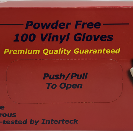Pak Vinyl Powder Free Gloves Small 100 Pack