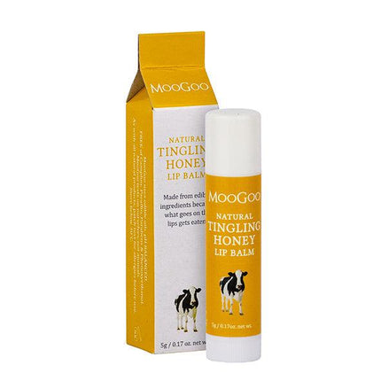 MooGoo Lip Balm - Tingling Honey 5g - OhYouLuckyDuck.com.au