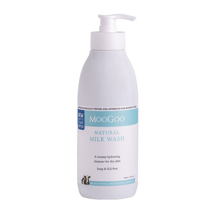 Moogoo Milk Wash Gentle Cleanser for Face and Body 500ml