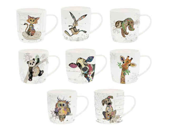 Bug Art Kooks Mug 8 Assorted