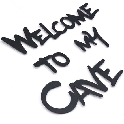 Hoagard Welcome to my Cave Wall Art