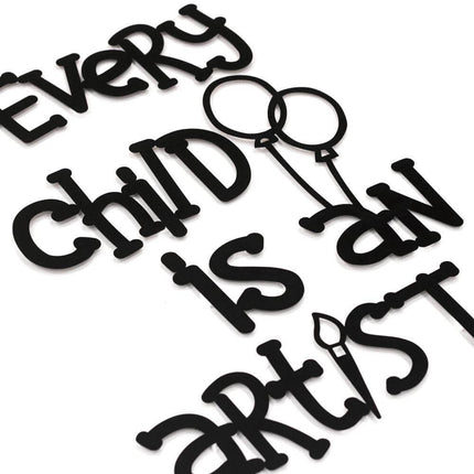 Hoagard Every Child Is An Artist Wall Art 1x51x51CM