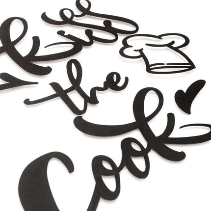 Hoagard Kiss The Cook Wall Art