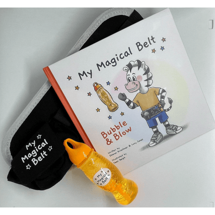 My Magical Belt Bubble & Blow Book, Bubble Bottle and Belt - OhYouLuckyDuck.com.au