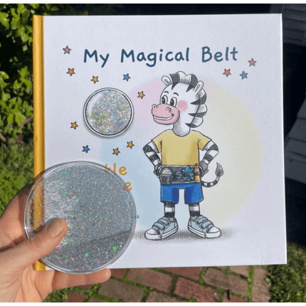 My Magical Belt Sparkle & Shake Book and Sparkle Disc - OhYouLuckyDuck.com.au