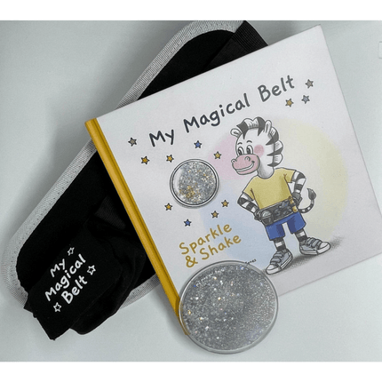 My Magical Belt Sparkle & Shake Book, Sparkle Disc and Belt - OhYouLuckyDuck.com.au