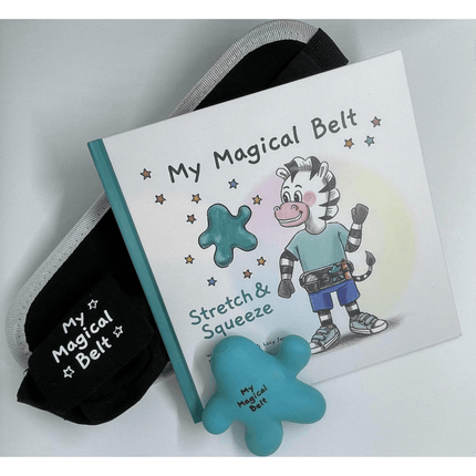 My Magical Belt Stretch & Squeeze Book, Squishy Toy and Belt - OhYouLuckyDuck.com.au