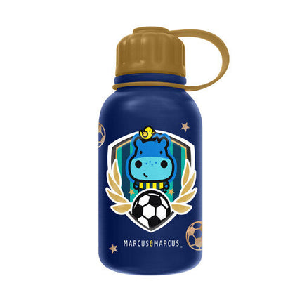 Marcus & Marcus Stainless Steel Insulated Water Bottle Football 350ML