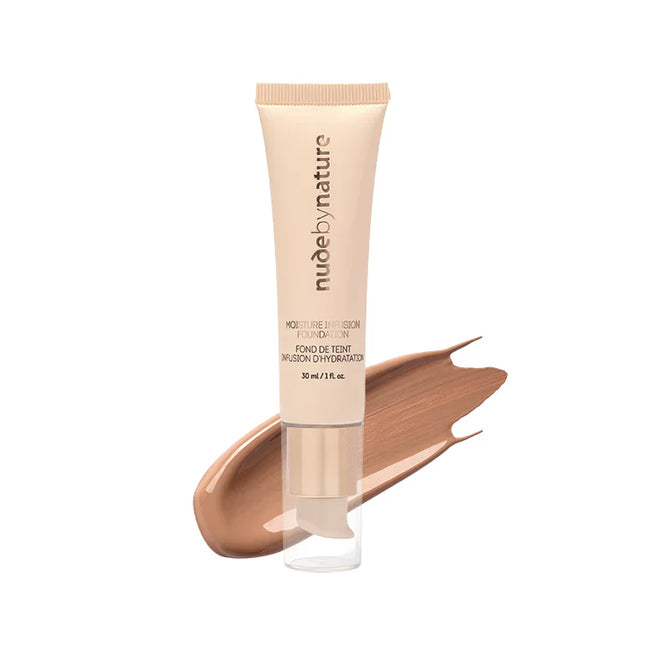 Nude by Nature Moisture Infusion Foundation 30Ml N6 Olive - OhYouLuckyDuck.com.au