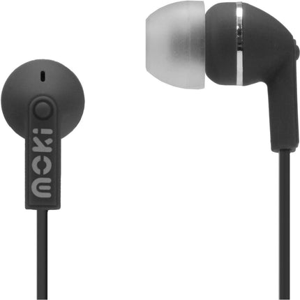 Moki Dots Noise Isolation Earbuds Black