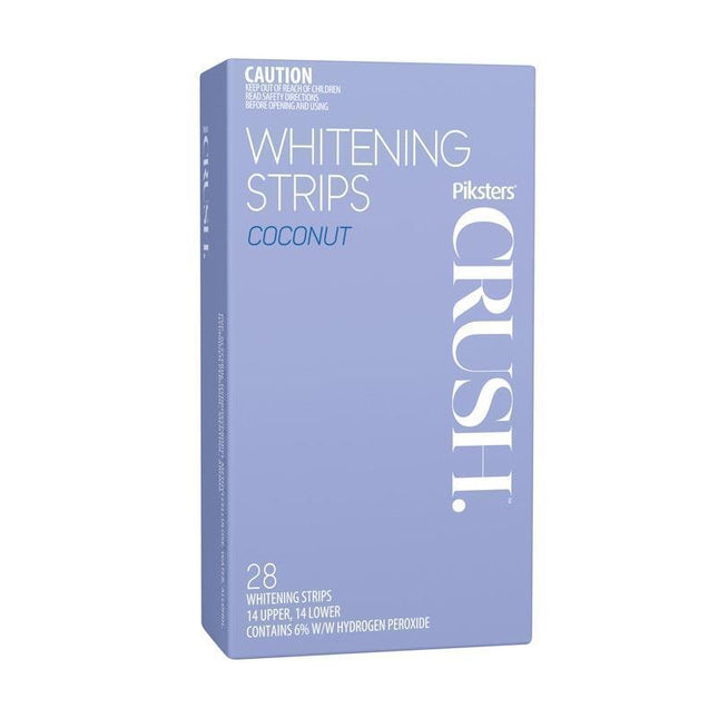 Piksters Crush Whitening Strips Coconut 28 Pack - OhYouLuckyDuck.com.au