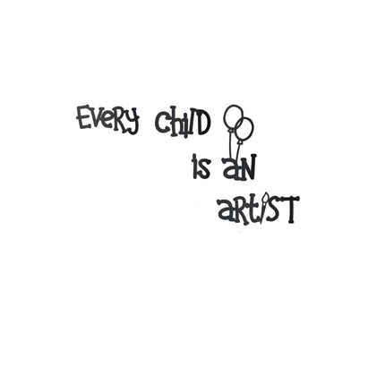 Hoagard Every Child Is An Artist Wall Art 1x51x51CM