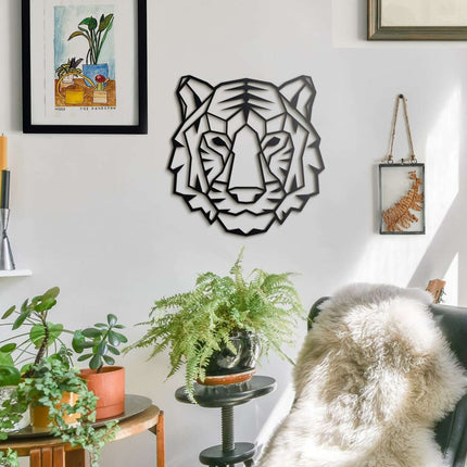 Hoagard Tiger Wall Art 3x51x51CM