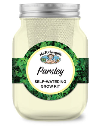 Mr. Fothergills Italian Parsley Self-Watering Mason Jar Grow Kit