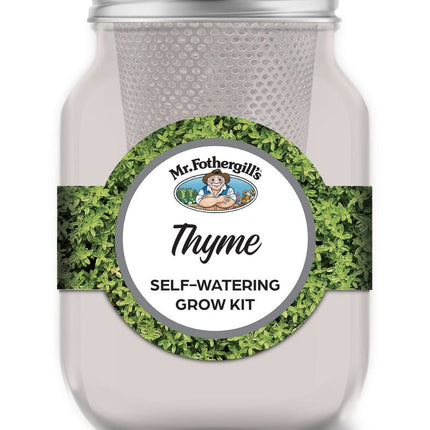 Mr. Fothergills Thyme Self-Watering Mason Jar Grow Kit