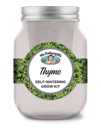 Mr. Fothergills Thyme Self-Watering Mason Jar Grow Kit
