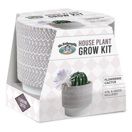 Mr. Fothergills Flowering Cactus House Plant Grow Kit