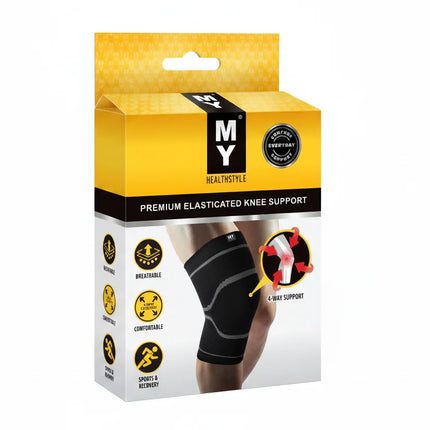 My Healthstyle Premium Elasticated Knee Support XXL
