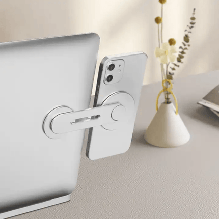 Magnetic Phone Mount Holder for Laptop - Black - OhYouLuckyDuck.com.au