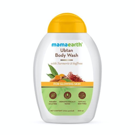 Mamaearth Ubtan Body Wash 300mL - OhYouLuckyDuck.com.au