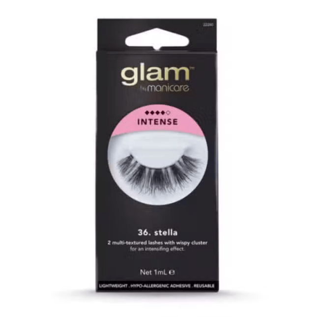 Manicare Glam 36. Stella Eyelashes - OhYouLuckyDuck.com.au