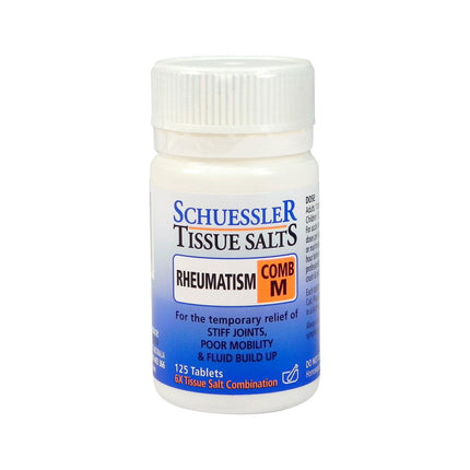 Martin & Pleasance Schuessler Comb M Rheumatism 125 Tablets - OhYouLuckyDuck.com.au